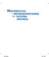 Matemáticas y representaciones del sistema natural