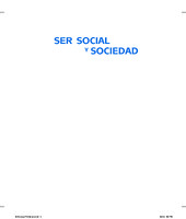 SER SOCIAL Y SOCIEDAD